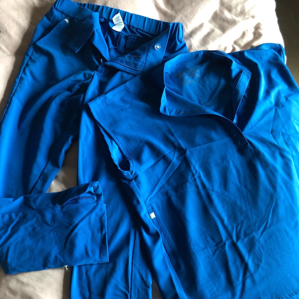 Royal blue LIMITED EDITION PANTS WITH ZIPPER figs
